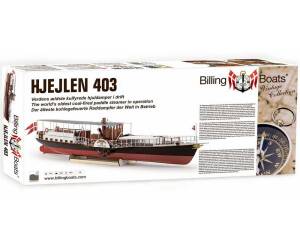 S/S Hjejlen RC Model Steamer Kit 1:33