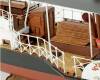 S/S Hjejlen RC Model Steamer Kit 1:33