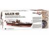 S/S Hjejlen RC Model Steamer Kit 1:33