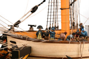 British Frigate HMS Surprise Premium Ship Model Kit 1:48