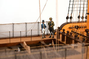 British Frigate HMS Surprise Premium Ship Model Kit 1:48