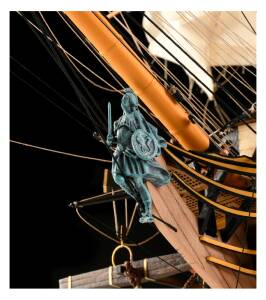 British Frigate HMS Surprise Premium Ship Model Kit 1:48