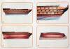 Copper fuselage panelling 3x8mm M 1:200
