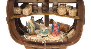 nautische Weihnachtskrippe Bethlehem Bausatz