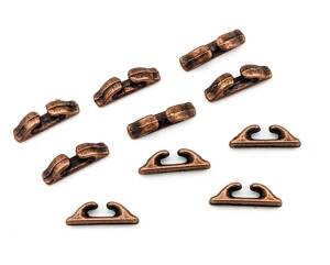 Burnished metal lip 9 mm
