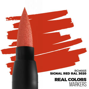Acrylic touch-up pen -  signal red RAL 3020