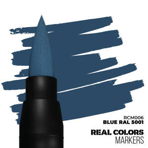 Acrylic touch-up pen - blue RAL 5001