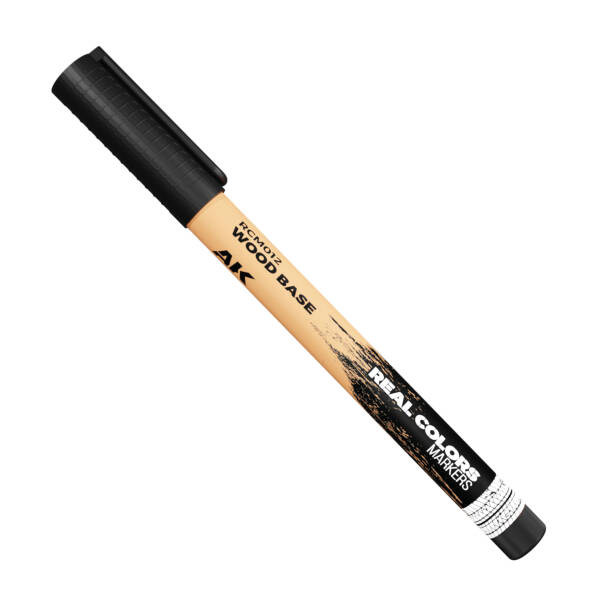 Acrylic touch-up pen - wood base