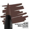 Acrylic touch-up pen - red brown RAL 8017
