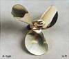 A-Type Propeller 3 Blatt  120mm M5 R