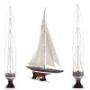 America Yacht Ship Model - 1851