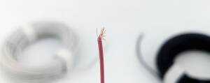 24-strand wire, 0.01 mm, 10 m, BLACK