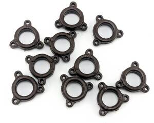 Large ring with 3 eyelets (10)