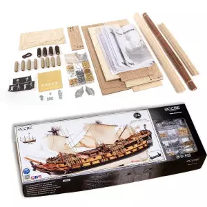Royal Fortune Pirate Ship Model Kit 1:65