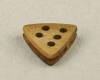 Triangular Deadeye 4 mm 5 Hole