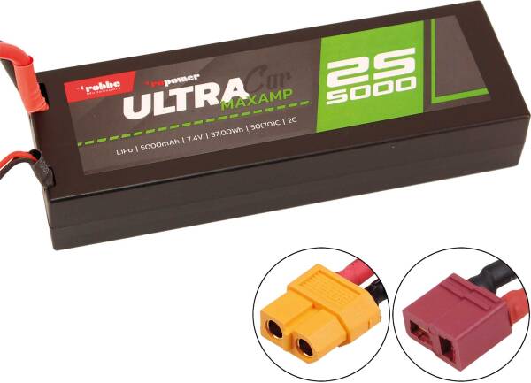 Ro Power Ultra MaxAmp Car 2S 5000mAh Lipo Akku