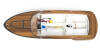 RC Sports Boat Azzurra Model Kit 1:14