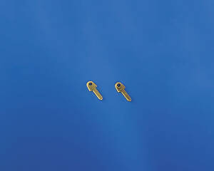 Flat eye bolts 3x7mm (approx. 100)