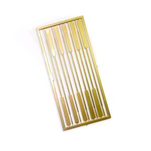 Etched oar blades, 85 mm (pack of 10)