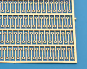 Brass etched eye bolts (250 pcs.)