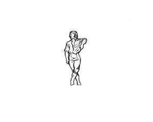 Naval sailor, Type D, 35 mm, 1:56 to 1:44 scale