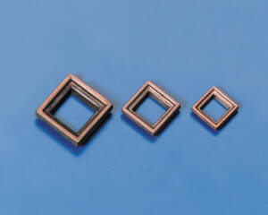 Metal gate frames, 10x10mm (10)