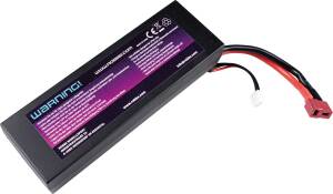 Ro-Power Car LiPo Battery 5000 mAh 7.4 V 50C Hardcase with T-connector