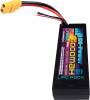 Ro-Power Car LiPo Akku 6000 mAh 7,4 V 50C Hardcase mit XT-90 und T-Stecker Adapter