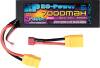 Ro-Power Car LiPo Battery 7000 mAh 7.4 V 50C Hardcase with XT-90 and T-connector adapter