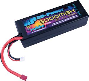 Ro-Power Car LiPo Battery 5000 mAh 11.1 V 50C Hardcase...