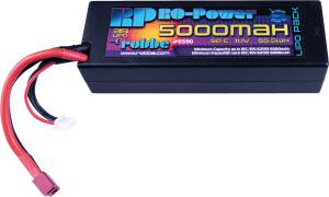Ro-Power Car LiPo Battery 5000 mAh 11.1 V 50C Hardcase with T-connector