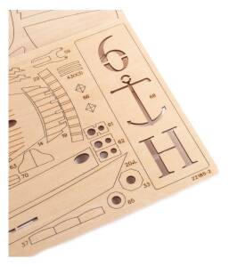 Jolie Brise Historic Pilot Cutter 1:50 Model Ship Kit