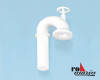 Gooseneck vent D4.5 (pack of 6)