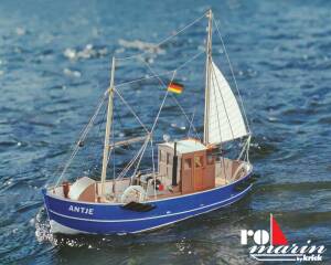Fishing Cutter Antje ABS RC Ship Model 1:20