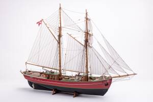 Schooner Lilla Dan Ship Model Kit 1:50