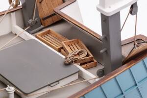 Trawler Boulogne Etaples RC model kit 1:20