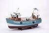 Trawler Boulogne Etaples RC model kit 1:20