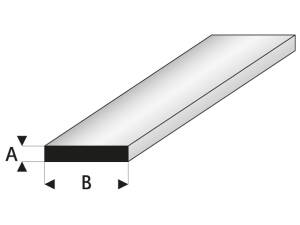 ASA Vierkantstab 2x4x330 mm (5)