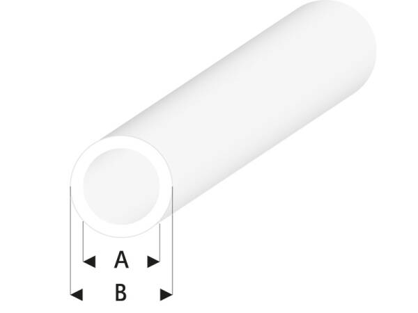 ASA Rohr transparent 5x6x330 mm (5)