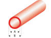 ASA Rohr transparent rot 3x4x330 mm (5)