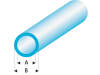 ASA Rohr transparent blau 3x4x330 mm (5)