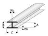 ASA Flach Verbindungs Profil 2x330 mm (5)