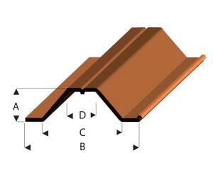 Spundwandprofil 1:160 8,7x3,1x1000mm (3 Stück)