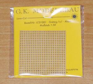 Grating 50x50 mm