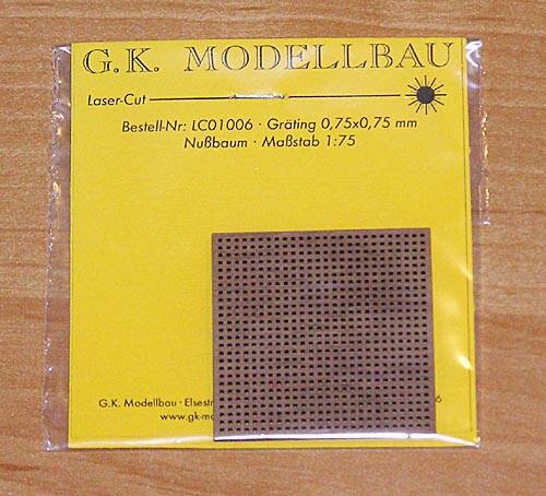 Grating 40x40 mm