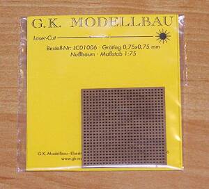Grating 40x40 mm