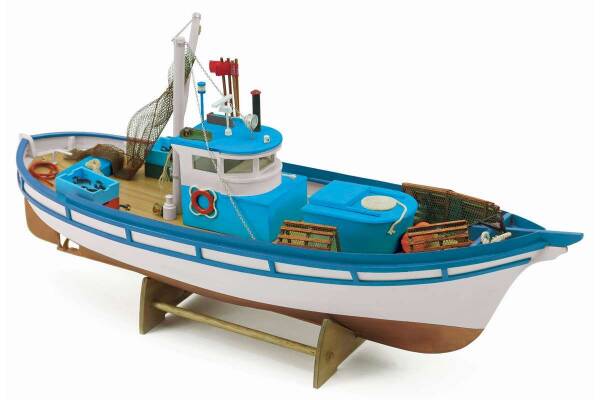 Fischerboot Monterey Baukasten 1:20 Holz