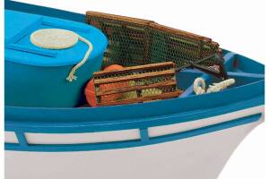 Fischerboot Monterey Baukasten 1:20 Holz
