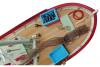 Fischerboot Monterey Baukasten 1:20 Holz