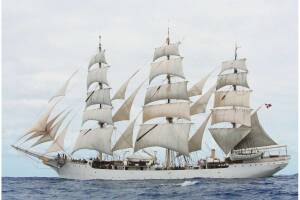 Training Ship Danmark Model Kit 1:75